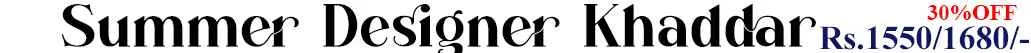Summer Designer Khaddar